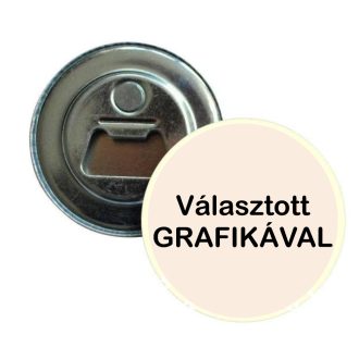 Köszönetajándék hűtőmágnes és sörnyitó 2 az 1-ben
