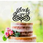 Esküvői tortadísz, neves