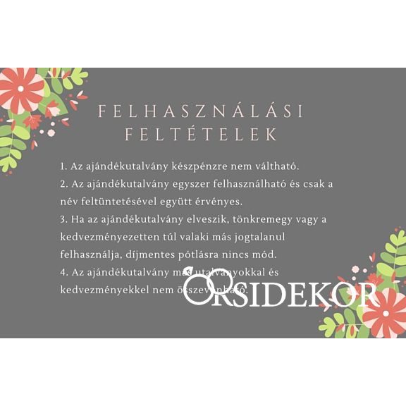 Ajándékutalvány - 20 000 Ft