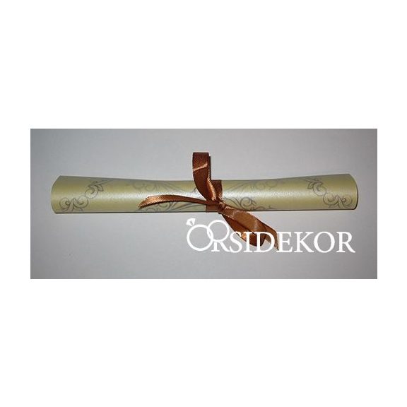 Oklevél lánybúcsúra