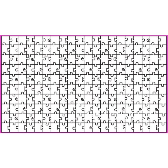 Esküvői vendégkönyv, fa puzzle 
