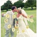 Just Married zászló