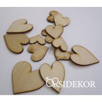 Kis fa szívecskék 100 db