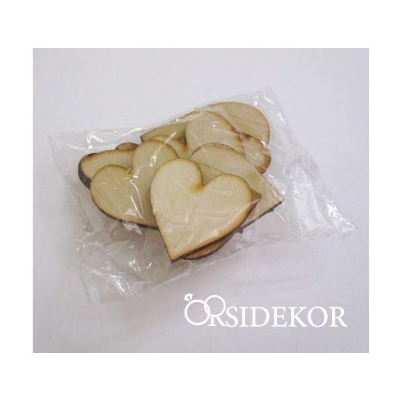Kis fa szívecskék 100 db