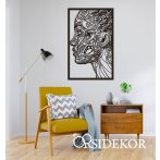 Absztrakt női arc falikép fából Absztrakt női arc falikép fából