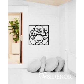 Buddha falikép fából