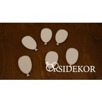 Alternatív vendégkönyv szívekkel és lufikkal 