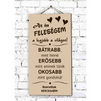 GRAVÍROZOTT Ajándék tábla