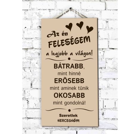 GRAVÍROZOTT Ajándék tábla GRAVÍROZOTT Ajándék tábla