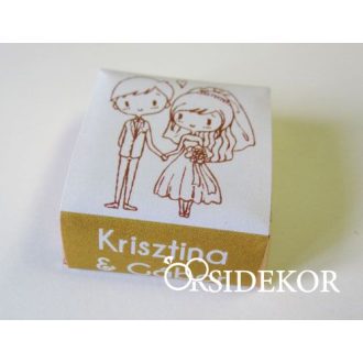 Köszönetajándék csoki
