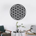 Élet virága falikép fából Élet virága falikép fából