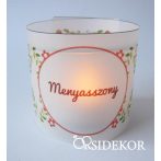 Ültetőkártya pausz vintage