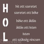 Házi áldás dekor tábla Házi áldás dekor tábla