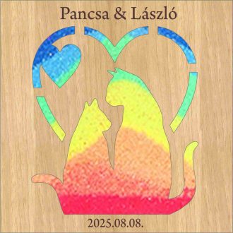 Homoköntő ceremónia cicás esküvői