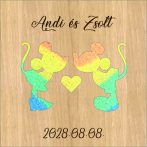 Homoköntő ceremónia szett egérke Homoköntő ceremónia szett egérke