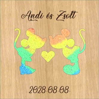 Homoköntő ceremónia szett egérke