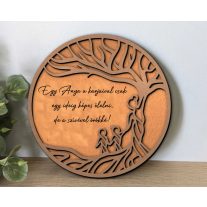 Szülőköszöntő Anyák napi ajándéktábla 