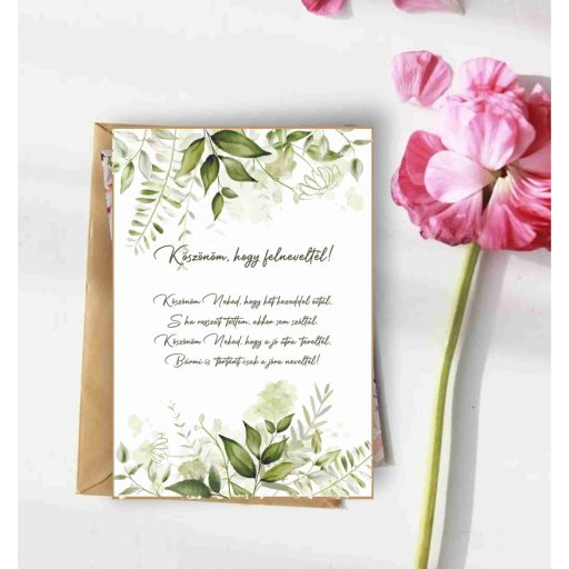 Szülőköszöntő tábla