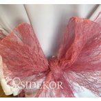 Székmasni  mályva ,csipke masni székre , székszoknyához