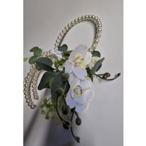   Modern Orchidea Esküvői Csokor – Gyöngyös Táskafüles Kivitel