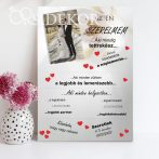 AZ ÉN SZERELMEM Ajándék tábla