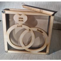 Esküvői ceremónia , homokceremónia gravírozott gyűrűs