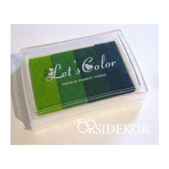 Tintapárna ujjlenyomatfához több színben