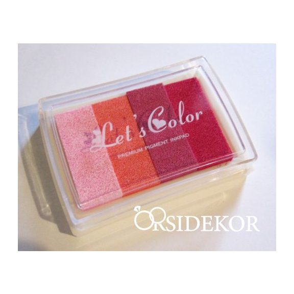 Tintapárna ujjlenyomatfához több színben