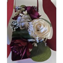 Szülőköszöntő szíves virágbox vegyes