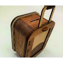   Jókívánság gyűjtő doboz világutazóknak , sorsjegy esküvőre