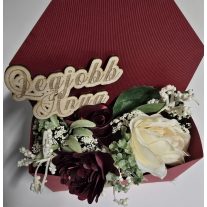 Szülőköszöntő rózsás boríték