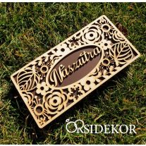 Pénztartó esküvői nászajándék átadó doboz