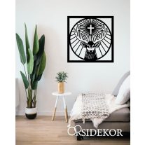 Jagermeister falikép fából