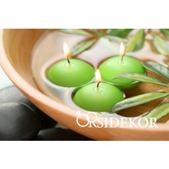 Úszógyertya több színben, kicsi
