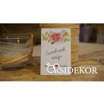 Virágmagos köszönőajándék Virágmagos köszönőajándék