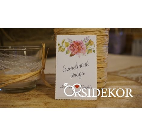 Virágmagos köszönőajándék