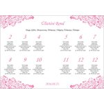 Esküvői ültetési rend indás - tervezési díj nélkül