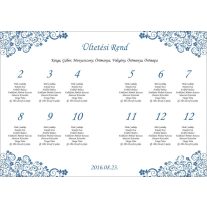 Esküvői ültetési rend indás - tervezési díj nélkül