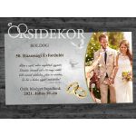 TE VAGY AZ IGAZI SZÜRKE Házassági évforduló tábla