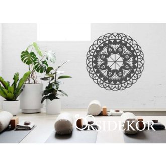 Kör mandala falikép fából