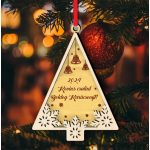 Megszemélyesített fenyő karácsonyfadísz