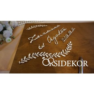Alternatív vendégkönyv indás