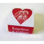 Köszönetajándék csoki szives Köszönetajándék csoki szives