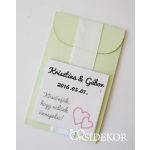   Fűszernövény/gyógynövény papírtasakban szalaggal díszítve