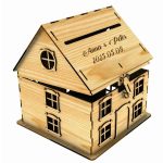 Nászajándék gyűjtő házikó