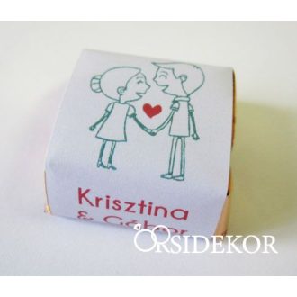 Köszönetajándék csoki