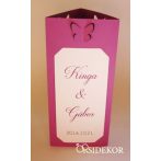 Menüháromszög térbeli pillangós