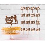 Lovas tortadísz szülinap