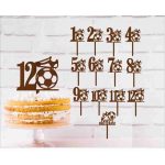 Foci tortadísz szülinap