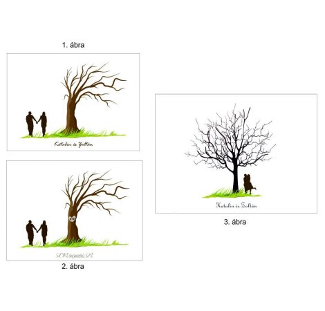 Többféle ujjlenyomatfa Többféle ujjlenyomatfa